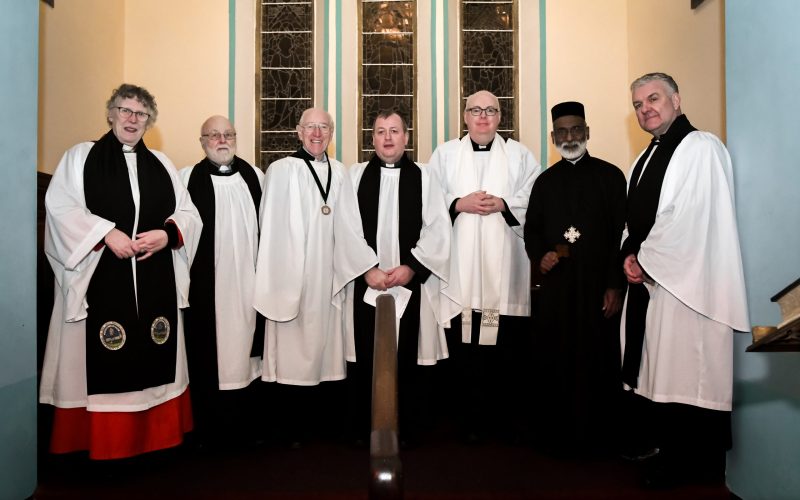 Christian Unity Week 2024, Canon Joyce Moore, Rev. Richard Moore, Mr. Victor Whyte, Rev. David Murphy, Fr. George Thankachen, Rev. Mike Buchanon, Fr. Damien Quigley.